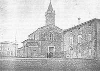 La chiesa parrocchiale nel 1920